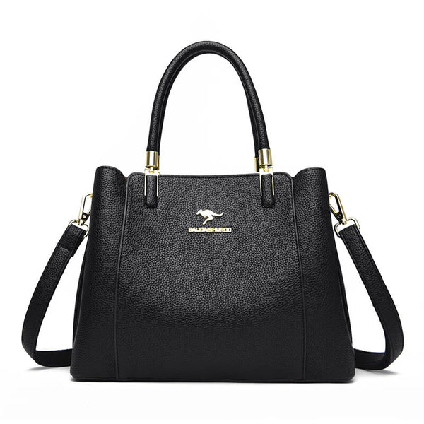 Bolsa Feminina de Couro Kangaroo Class